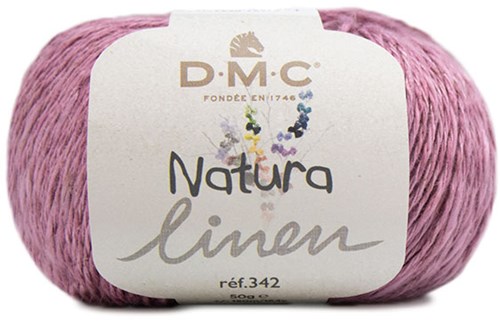 DMC Natura Linen 136 Raspberry