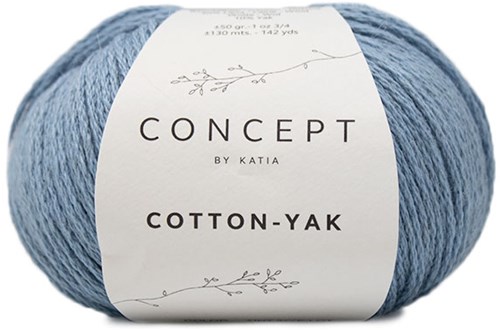 Cotton Yak Meisjestrui Breipakket 1 6 jaar Light Blue