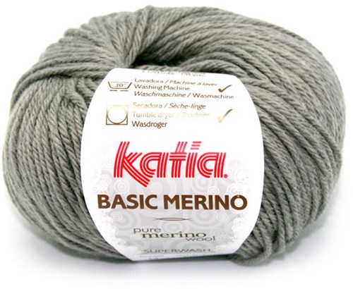 Katia Basic Merino 013 Medium Grijs