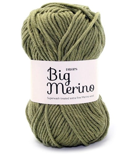 Drops Big Merino Uni Colour 13 Olive