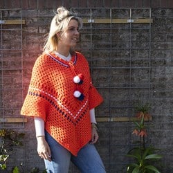 Koningsdag Poncho Haakpakket