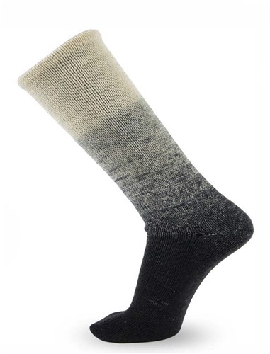 Katia Symmetric Socks & More - Degradé 050 Wit-Zwart-2