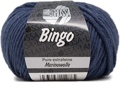 Lana Grossa Bingo 147 Donkerblauw