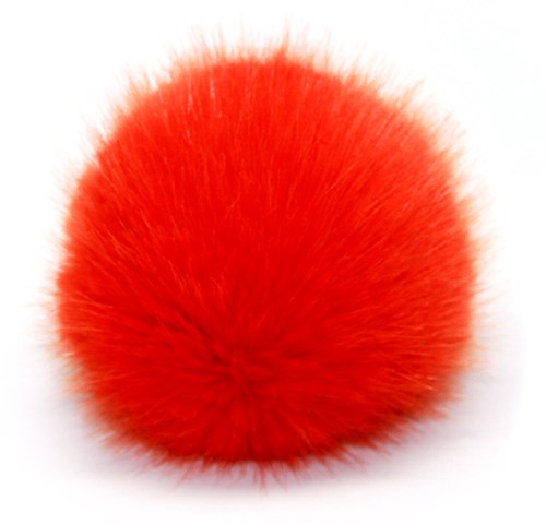 Rico Kunstbont Pompon Large 14 Oranje