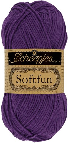 Scheepjes Softfun 2515 Deep Violet