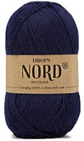Drops Nord Uni Colour 15 Marineblauw