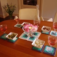 Haakpatroon Vierkante Onderzetters-3