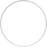 Metalen ring 15cm - Wit