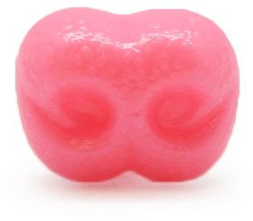 Veiligheidsneus hond roze 15mm
