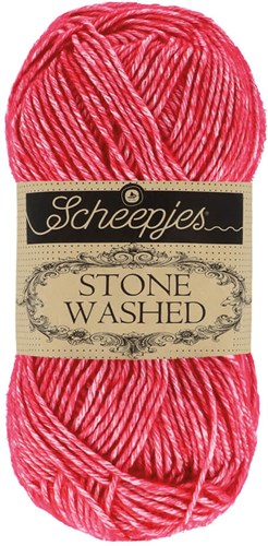 Scheepjes Stone Washed 807 Red Jasper
