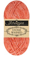 Scheepjes Stone Washed 843 Realgar Red