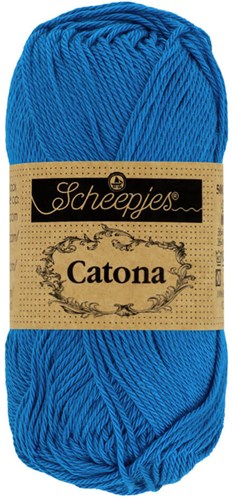 Scheepjes Catona 50g 201 Electric Blue