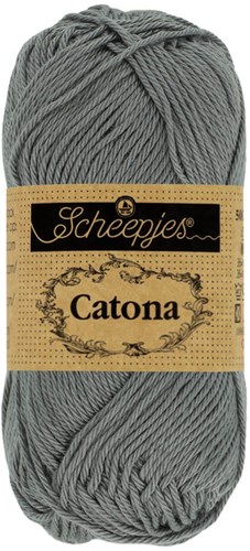 Scheepjes Catona 50g 242 Metal Grey