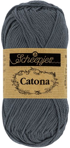 Scheepjes Catona 50g 393 Charcoal
