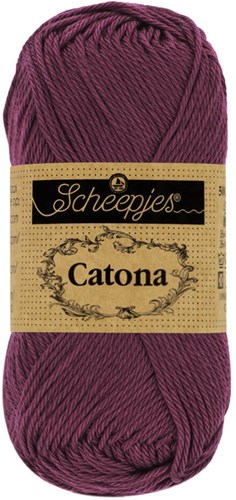 Scheepjes Catona 50g 394 Shadow Purple