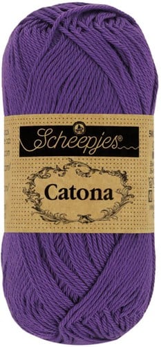 Scheepjes Catona 50g 521 Deep Violet