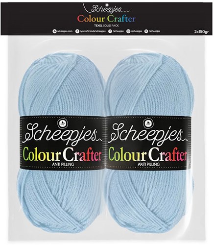 Scheepjes Colour Crafter Solid Pack 2x150g Texel-2