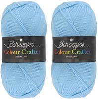 Scheepjes Colour Crafter Solid Pack 2x150g Texel