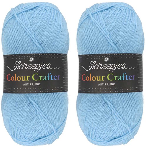 Scheepjes Colour Crafter Solid Pack 2x150g Texel