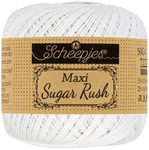 Scheepjes Maxi Sugar Rush 106 Snow White