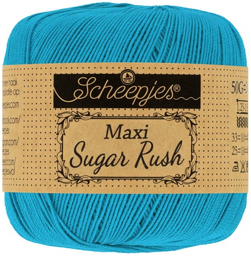 Scheepjes Maxi Sugar Rush 146 Vivid Blue