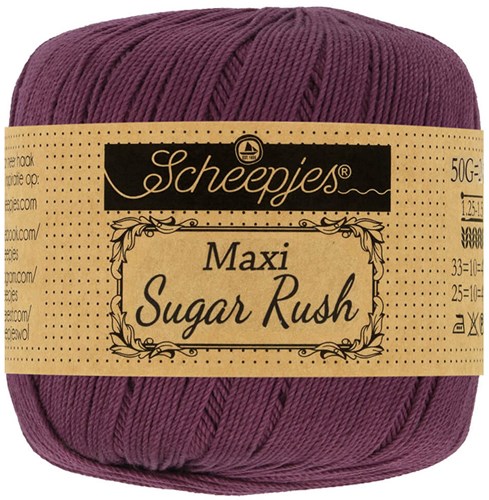 Scheepjes Maxi Sugar Rush 394 Shadow Purple