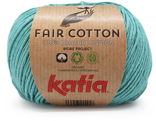 Katia Fair Cotton 016 Turquoise