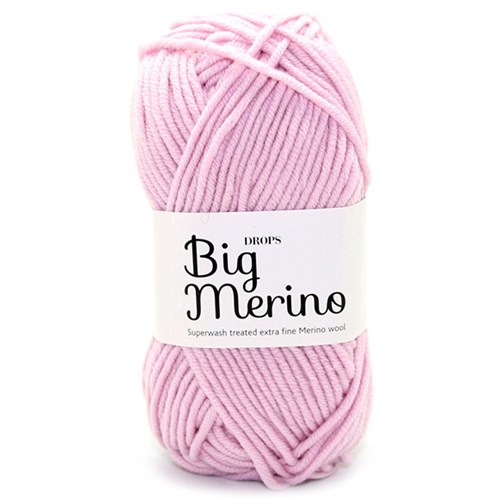 Drops Big Merino Uni Colour 16 Light-pink