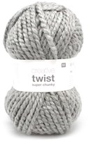 Rico Creative Twist Super Chunky 16 Silver Grey
