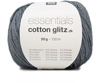 Rico Essentials Cotton Glitz DK 16 Olive-Grey