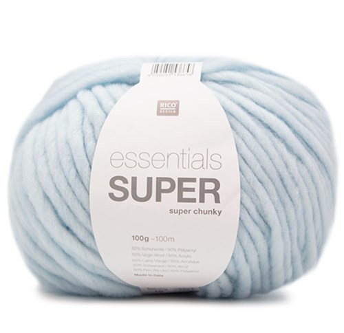 Rico Essentials Super Super Chunky 16 Light Blue