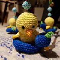 Haakpatroon Eendjes Babymobiel-2