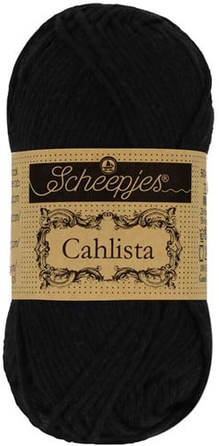 Scheepjes Cahlista 110 Jet Black