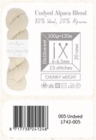 Scheepjes Nakid S. Undyed Alpaca Blend Chunky 5 Wit-2