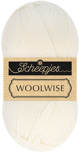 Scheepjes Woolwise 701 Pure White