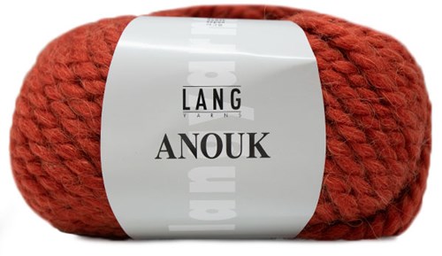 Lang Yarns Anouk 175 Brown-Orange