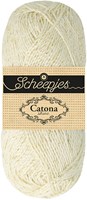 Scheepjes Catona Shine 50g 105-G Bridal White - Gold