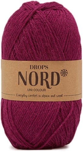 Drops Nord Uni Colour 17 Plum