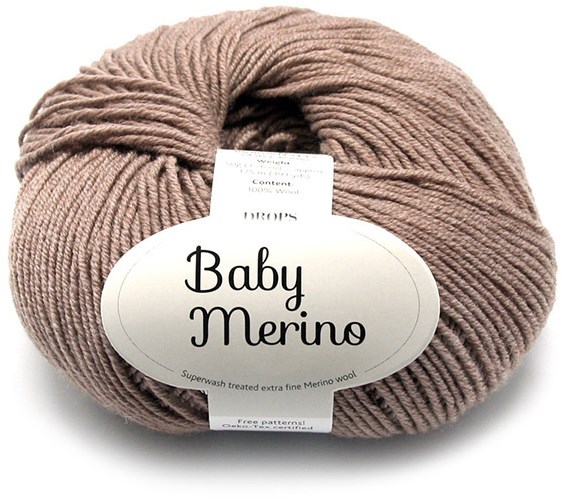 Drops Baby Merino Mix 17 Beige Wolplein