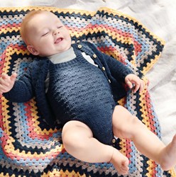 Baby Cotton Soft DK Deken Haakpakket 80x80 cm