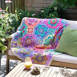 Persian Tiles Fiësta Deken Haakpakket