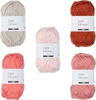 Yarn and Colors Blokkendeken Haakpakket 1-2