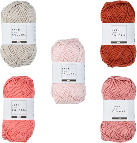 Yarn and Colors Blokkendeken Haakpakket 1-2