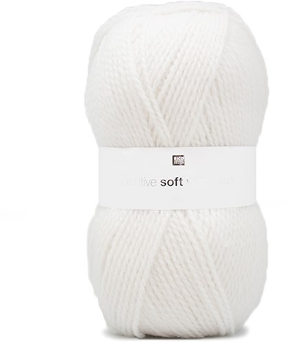 Rico Creative Soft Wool Aran 1 Cream