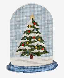 Kerstboom Kruissteek Borduurpatroon