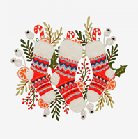 Kerst Sok Borduurpatroon