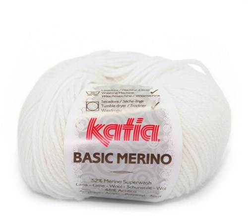 Katia Basic Merino 001 Wit