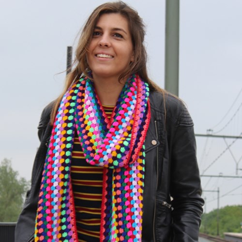 Stylecraft sjaal haakpakket-2