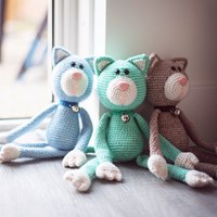 Haakpatroon Knuffel Kat-2