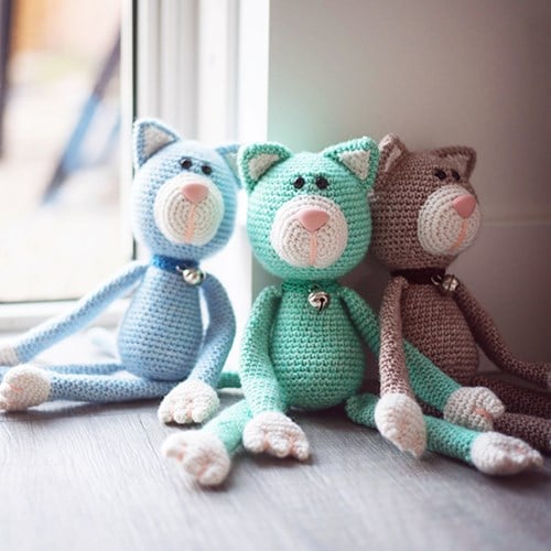 Haakpatroon Knuffel Kat-2